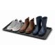4. LARGE DRAINER SHOE RACK TASSY DRY PAD BLACK PROSPERPLAST