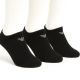 Emporio Armani Calza ankle socks cotton black comfortable 3-pack