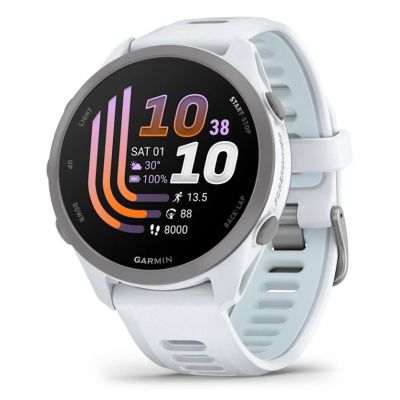Garmin Forerunner 170 42.6 mm Music Whitestone Cloud Blue Sports Watch