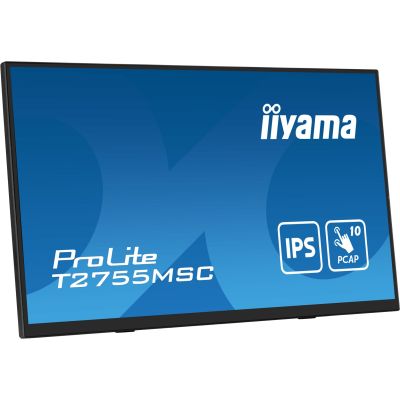 12. iiyama ProLite T2755MSC-B1 computer monitor 68.6 cm (27") 1920 x 1080 px Full HD LED Touchscreen Blade Black