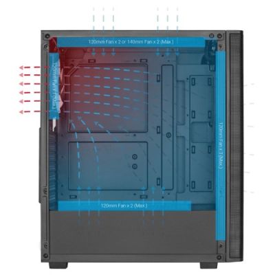 8. AEROCOOL PGS DESIGNER-G-BK-v1 housing