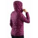 5. Viking Aspen Lady women's hooded down jacket, purple, insulated (750/23/8818/46)