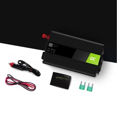 4. GREEN CELL INV05DE INVERTER 12V-230V 300W/600W PURE SINE WAVE