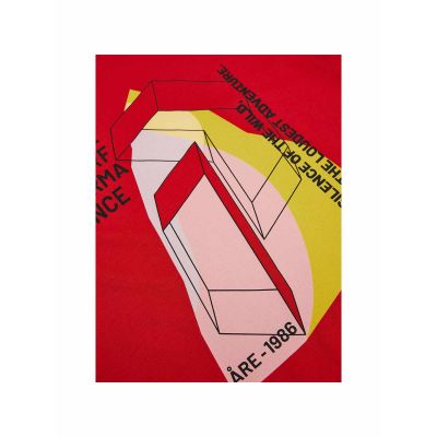5. PEAK PERFORMANCE W Explore Graphic Tee Red