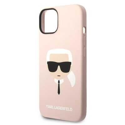 6. Karl Lagerfeld KLHCP14MSLKHLP iPhone 14 Plus 6.7 "hardcase pink / pink Silicone Karl's Head