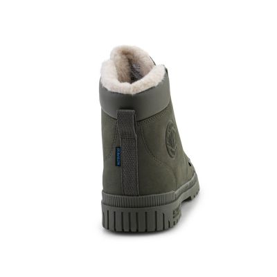 6. Palladium SP20 Cuff Leather Waterproof WL U 79067-325-M Olive Night shoes