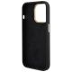 7. Guess Silicone Logo Strass 4G case for iPhone 15 Pro Max - black