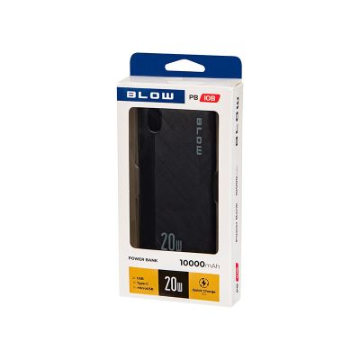 3. BLOW POWER BANK 10000MAH QC 20W BLACK PB10B