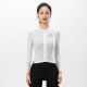 4. Rockbros 15110012005 ROAD TO SKY Women's Cycling Jersey, Long Sleeve, L - White