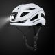 2. Rockbros ZK-077 Bicycle Helmet with Integrated Multi-Directional Lighting 57-61 cm - White