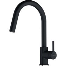 Franke Lina J pull-out kitchen tap, pull-out, Onyx (115.0626.055)
