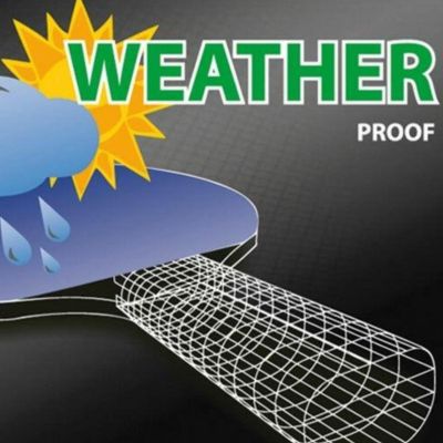 33. OUTDOOR WEATHERPROOF TABLE TENNIS SET 2 RACKETS 3 BALLS