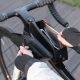 4. Rockbros AS-134 ROAD TO SKY 0.9L Frame Bag Waterproof - Black