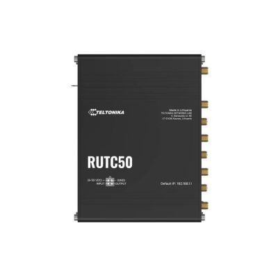 9. Teltonika RUTC50 Gigabit Ethernet Dual-band (2.4 GHz/5 GHz) 5G Wireless Router Black