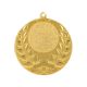 6. Gold medal with space for a 25 mm emblem - steel medal