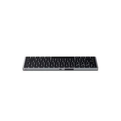 5. Satechi Slim X1 Keyboard – Bluetooth keyboard for up to three USB-C devices, US (space gray)