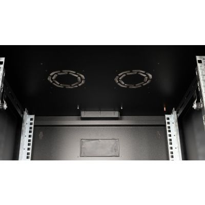 5. Equip EPM-07-6060-B-CBAA 7U Rack Wall Mounted Cabinet Black