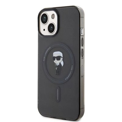 2. Karl Lagerfeld IML Ikonik MagSafe case for iPhone 15 - black