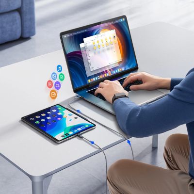 6. Orico CDX 60W 3A Power Delivery USB-C - USB-C 1m Cable - White