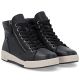 11. Women's leather ankle boots, lightly insulated, black, Rieker W0164-00