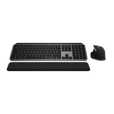 5. Logitech Master MX Keys S Combo for Mac Keyboard Mouse Included Home/Office RF Wireless + Bluetooth QWERTY American International Aluminum, Black