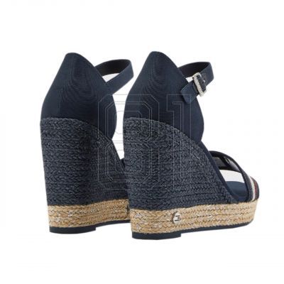 12. Tommy Hilfiger Grosgrain High Wedge Sandal W FW0FW05254