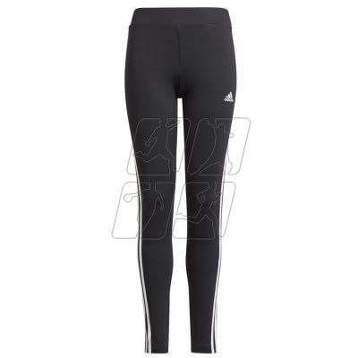 6. Leggings adidas D2M 3 Stripes Tight Jr GN1453