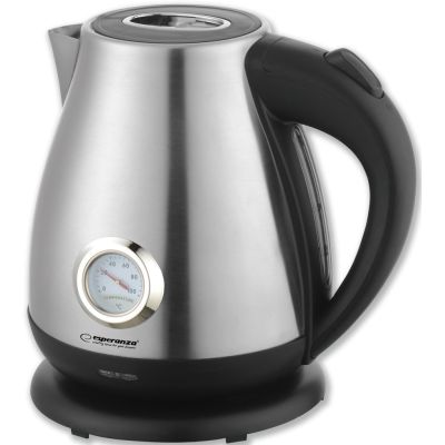 10. ESPERANZA ELECTRIC KETTLE THAMES 1.7 L MATT SILVER EKK029