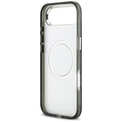 7. Karl Lagerfeld IML Choupette Head Logo MagSafe iPhone Air Case - Black