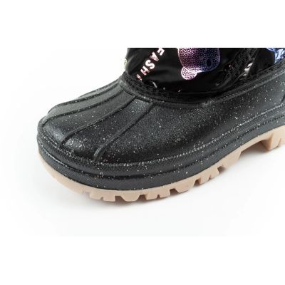 6. Lee Cooper winter boots children's insulated snow boots for girls black