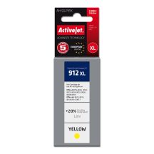 Activejet AH-912YRX Ink Cartridge (replaces HP 912XL 3YL83AE; Premium; 990 pages; 12 ml, yellow)