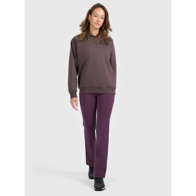 5. Women's sweatshirt with hood, open, 4F 4FRAW25TSWSF2775-82S