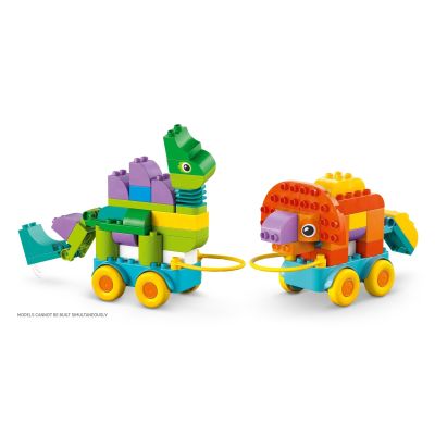 4. LEGO DUPLO 10451 3in1 Dinosaurs on Wheels