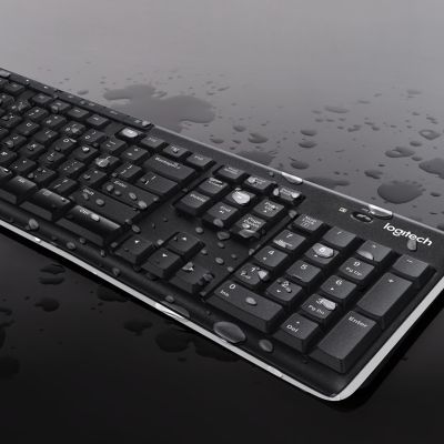 14. Logitech MK270 Membrane Keyboard 920-004508 (USB (2.4 GHz Radio); black)