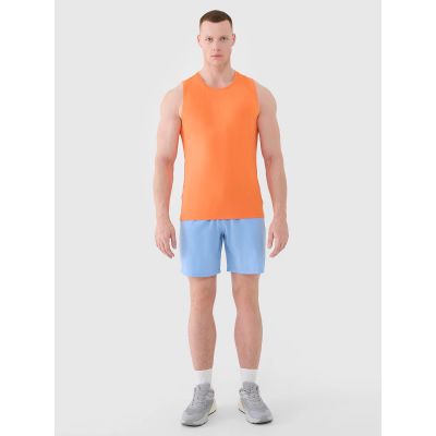 4. Men's quick-drying training tank top 4F 4FWSS25TFSLM460-70S
