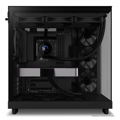 NZXT H6 FLOW MIDI TOWER COMPUTER CASE WITH WINDOW BLACK