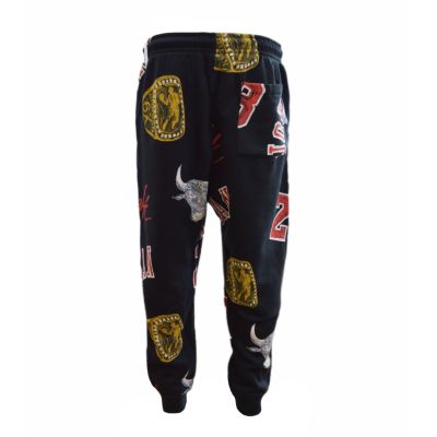 4. Men's Air Jordan Essentials Brooklyn Flight Fleece Pants Black - FN4547-010