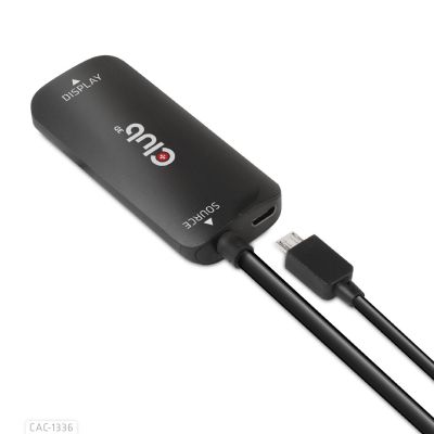 7. CLUB3D CAC-1336 Cable Adapter 1m HDMI + USB USB Type-C Black