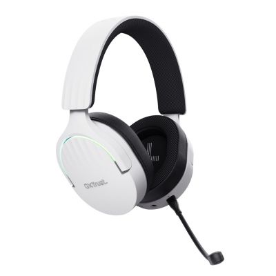 3. Trust GXT 491W FAYZO WIRELESS White Gaming Headphones