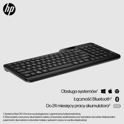 6. HP 460 Multi-Device Bluetooth Keyboard Wireless Black 7N7B8AA