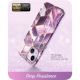 6. Supcase Cosmo iPhone 14 Plus Case - Pink Marble