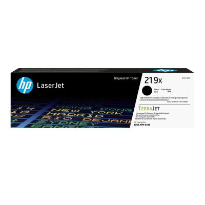 2. HP 219X High Yield Black Toner - black