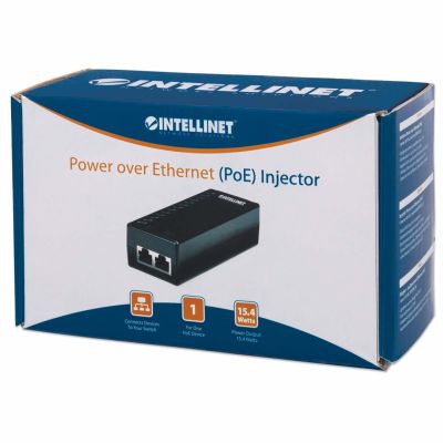 2. Intellinet 524179 PoE Fast Ethernet Adapter 52V
