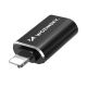3. Wozinsky WALC-01 Lightning to USB-C Adapter - Black