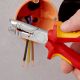 7. Knipex 13 46 165 Wire Stripper Red, Yellow
