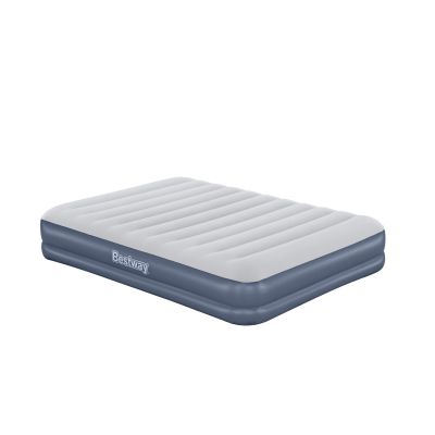 6. Bestway 6716T Air Mattress Double Mattress Blue, Gray