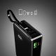 6. Powerbank SBS 20000 mAh 20W with built-in USB-C cable and digital display - black