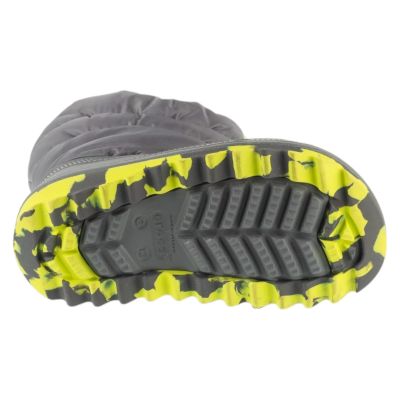 4. Crocs Classic Neo Puff Boot Kids 207275-0DA Gray 29/30