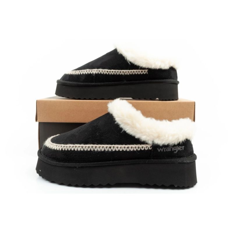 10. Wrangler Connie Slip-On shoes slippers women's insulated slip-on boots