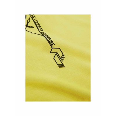 4. PEAK PERFORMANCE M Wool-Blend Shortsleeve T-shirt, yellow